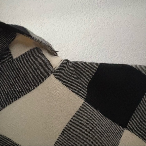 COLUMBIA sz XLBuffalo Plaid White Flannel Button Down Long Sleeve Shirt - Picture 8 of 9